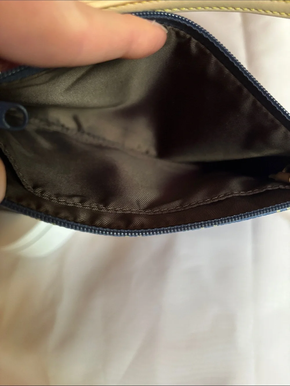 Dooney & Bourke Blue Wristlet with Card Case